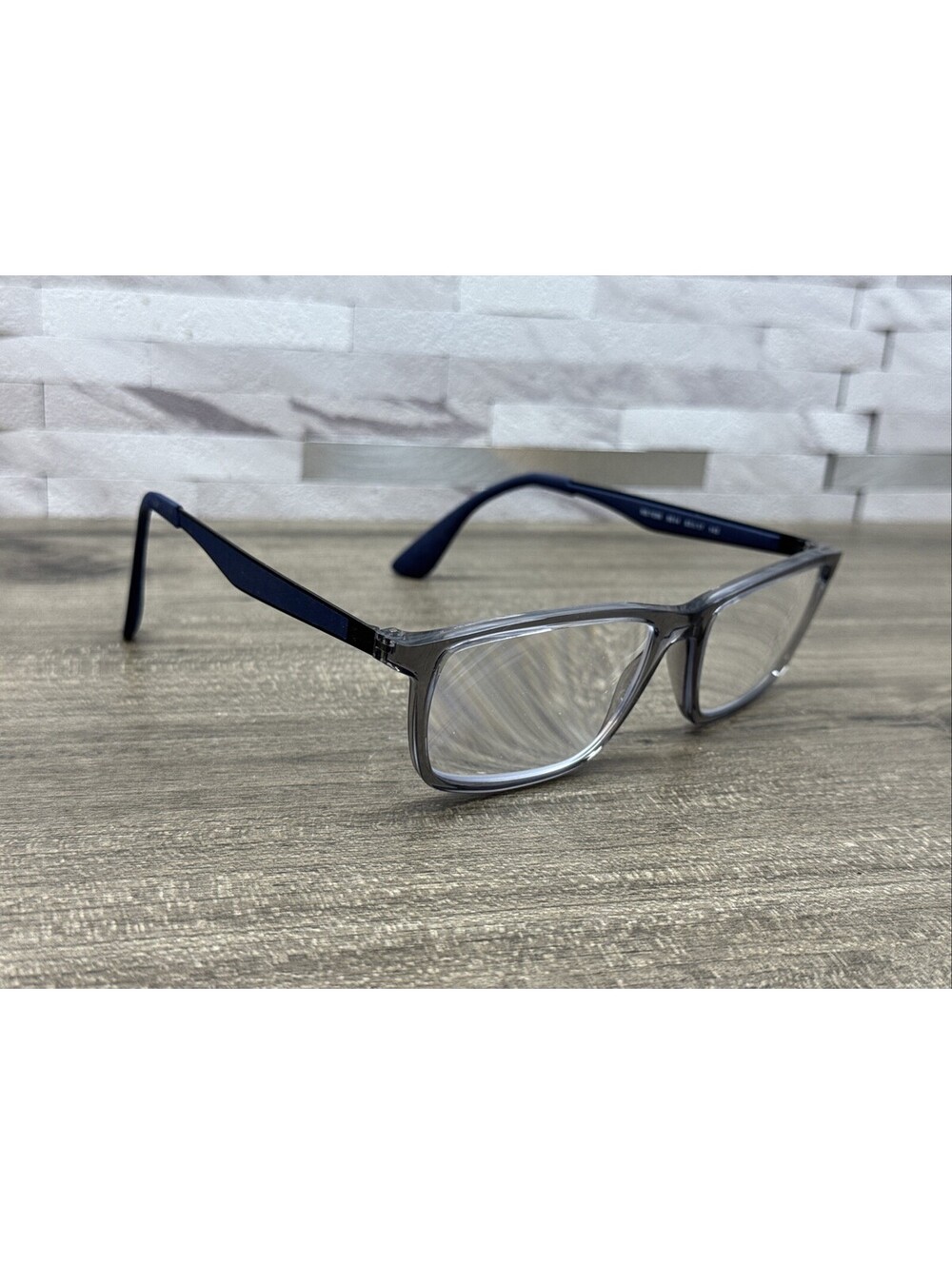 Ray Ban RB 7056 5814 Eyeglasses 53[]17-145 Grey Rectangular Men Frames Only